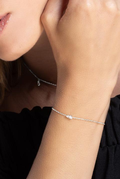 Bracelet Chaîne Abby Or Blanc - Redline - 0++