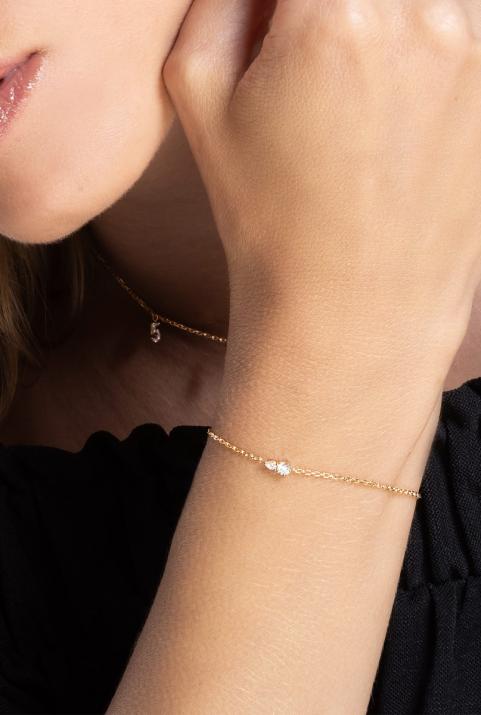 Bracelet Chaîne Abby Or Jaune - Redline - 0++