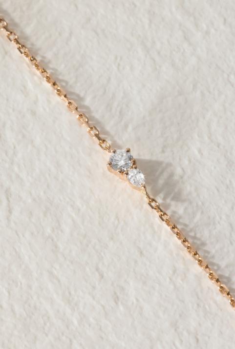 Bracelet Chaîne Abby Or Rose - Redline - 0++