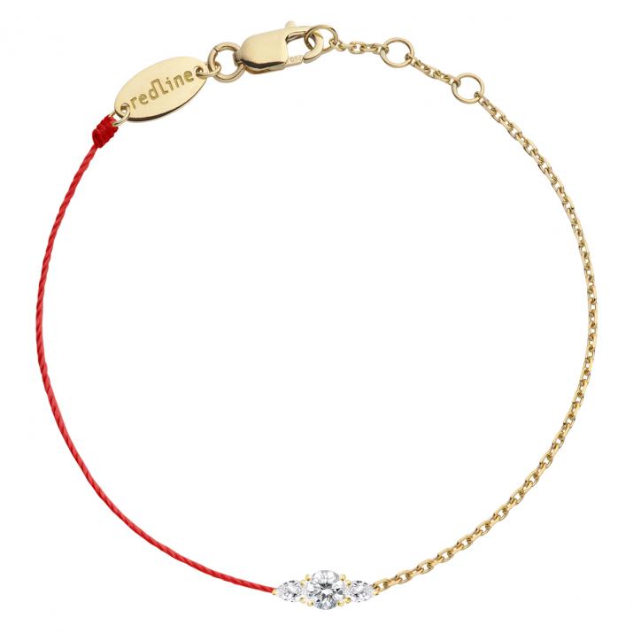 Bracelet Double So Abby Or Jaune - Redline