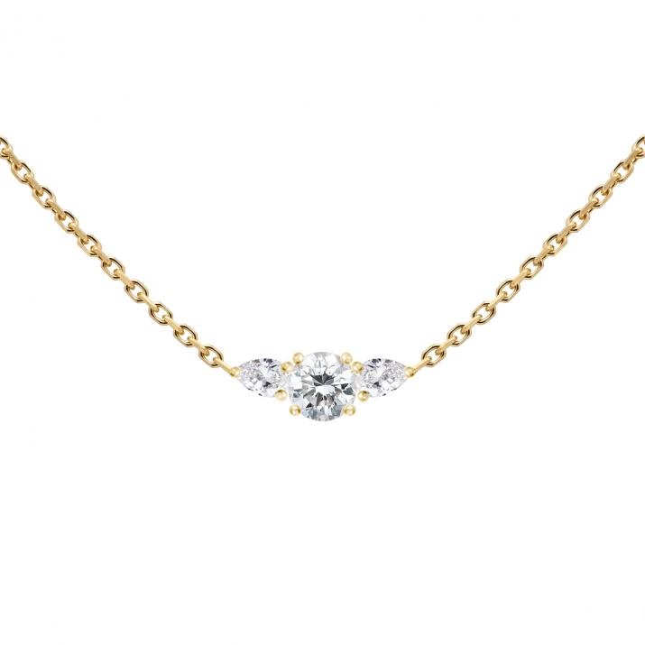 Collier Chaîne So Abby Or Jaune - Redline