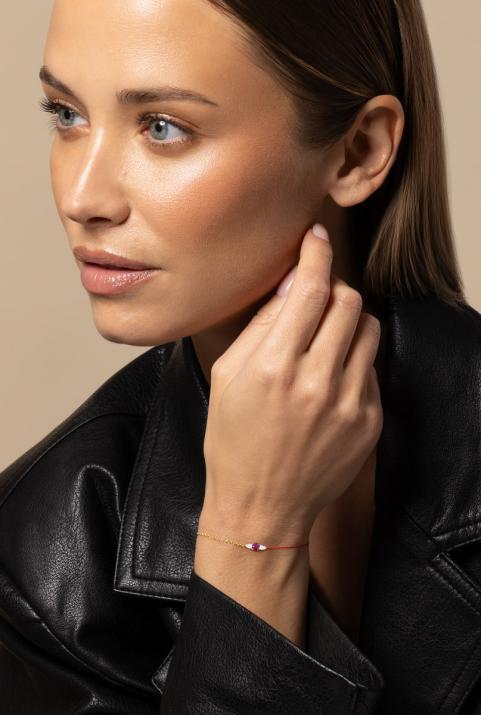 Bracelet Double So Abby RubisOr Jaune - Redline - 0++