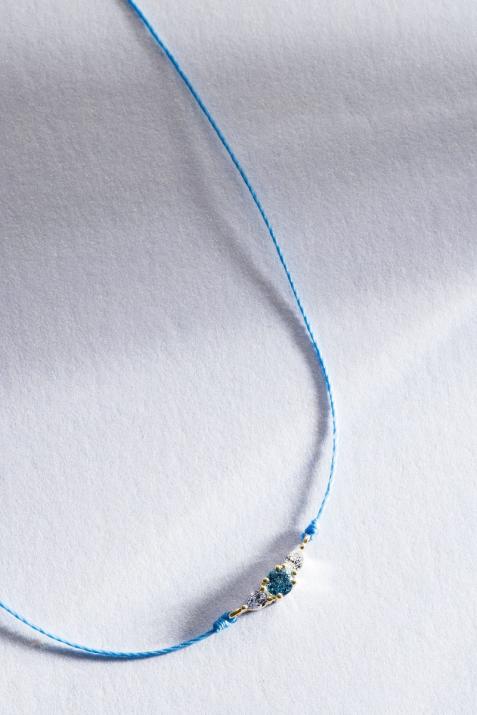 Collier Fil So Abby Topaze Or Jaune - Redline - 0++