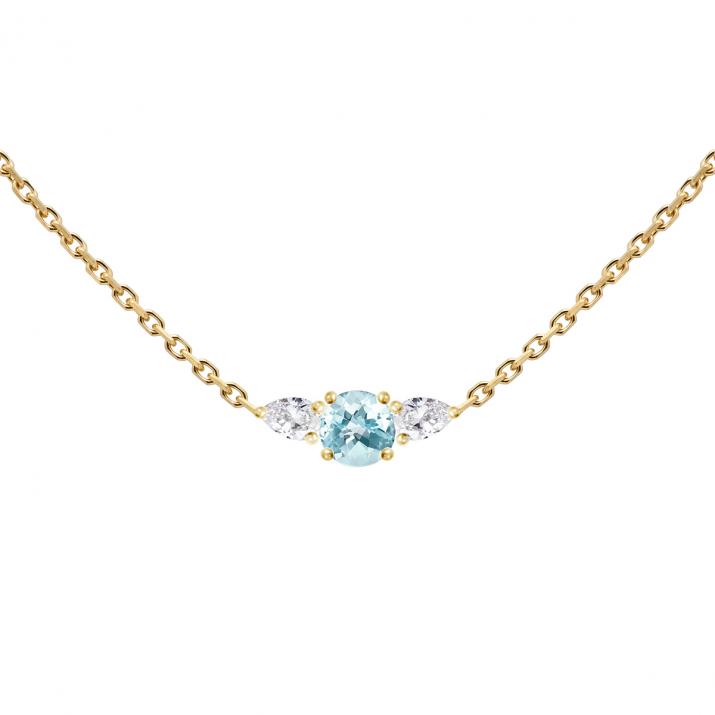 Collier Chaîne So Abby Topaze Or Jaune - Redline