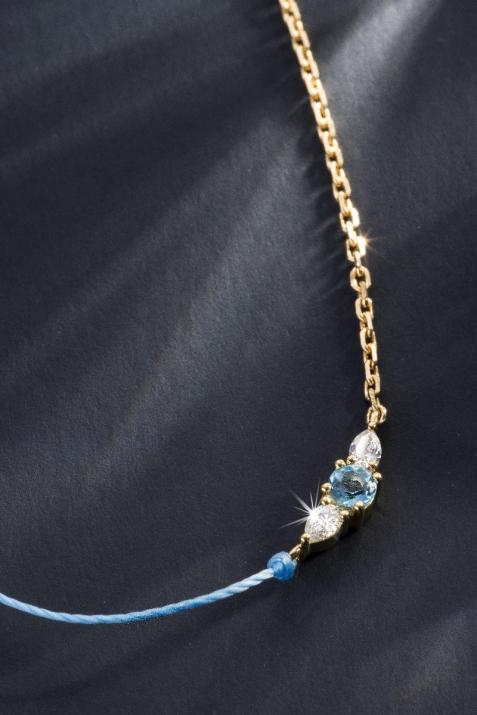 Collier Double So Abby Topaze Or Jaune - Redline - 0++