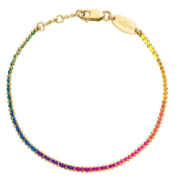 Bracelet chaîne Aurore Rainbow Or Jaune - Redline - 0++