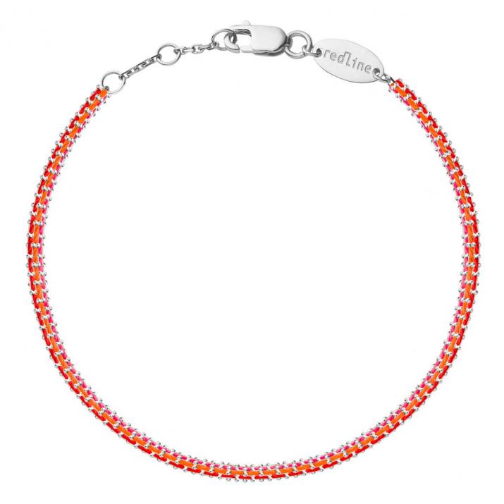Bracelet chaîne Aurore Australe Or Blanc - Redline - 0++