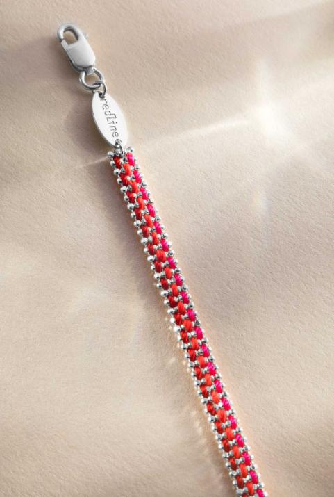 Bracelet chaîne Aurore Australe Or Blanc - Redline - 0++