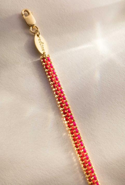 Bracelet chaîne Aurore Australe Or Jaune - Redline - 0++