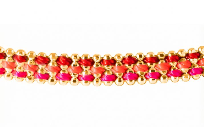 Bracelet chaîne Aurore Australe Or Jaune - Redline - 0++