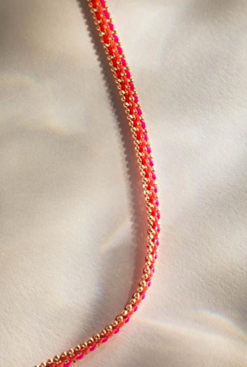 Bracelet chaîne Aurore Australe Or Rose - Redline - 0++