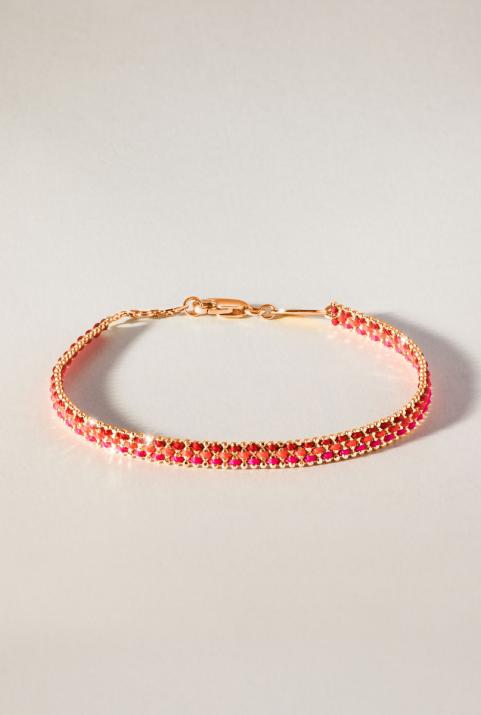 Bracelet chaîne Aurore Australe Or Rose - Redline - 0++