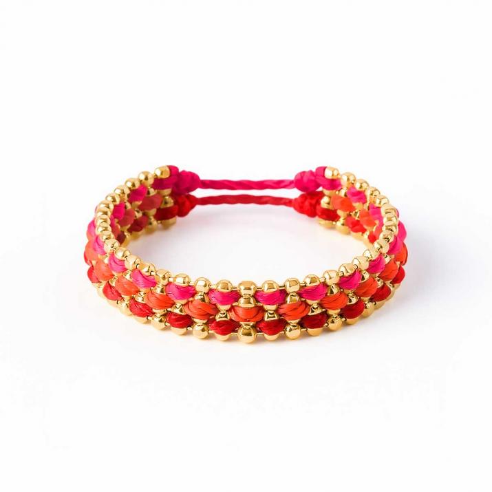 Bague Fil Aurore Australe Or Jaune - Redline