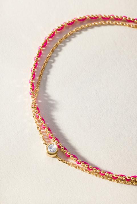 Bracelet chaîne Aurore Celeste Or Jaune - Redline - 0++