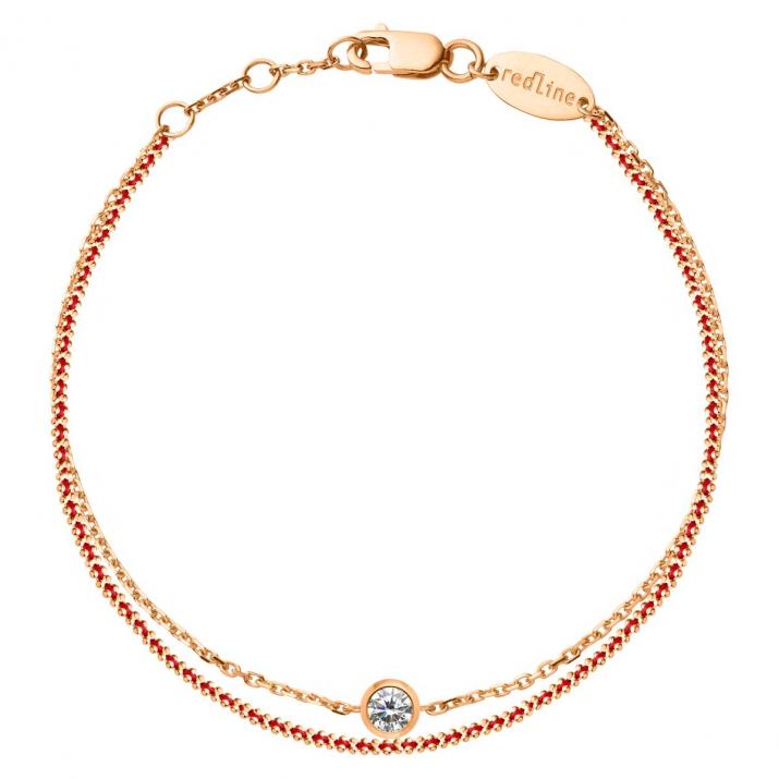 Bracelet chaîne Aurore Celeste Or Rose - Redline - 0++
