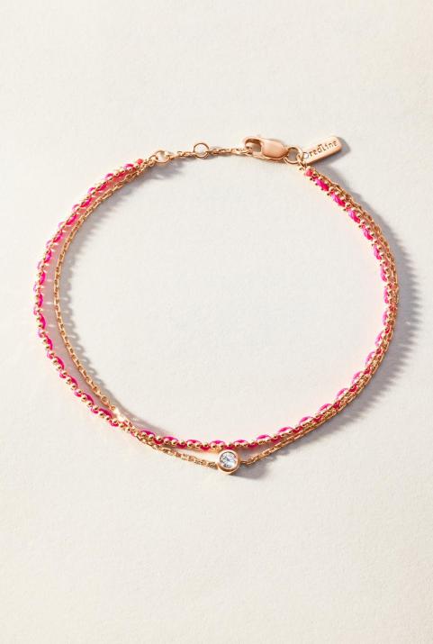 Bracelet chaîne Aurore Celeste Or Rose - Redline - 0++