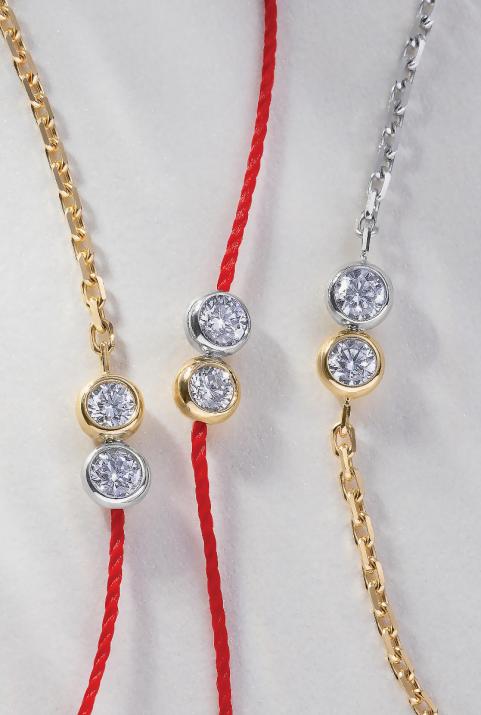 Bracelet double en série limitée & numérotée - Twenty or bicolore - Redline - 0++