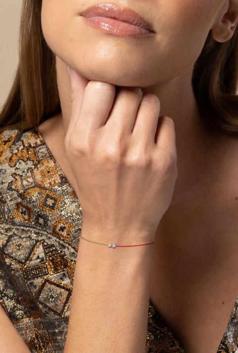 Bracelet double en série limitée & numérotée - Twenty or bicolore - Redline - 0++