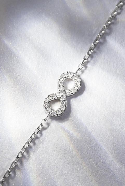 Bracelet chaîne Elyseum Or Blanc - Redline - 0++