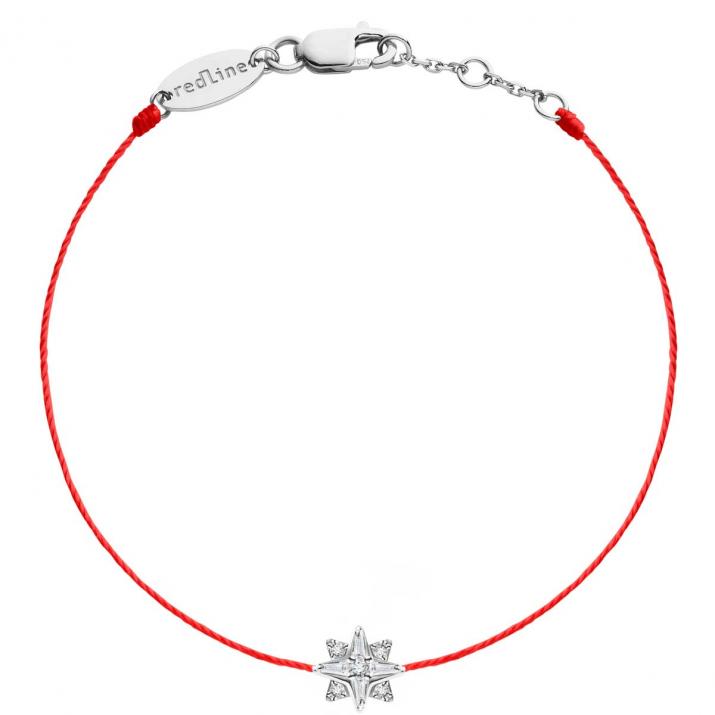 Bracelet Fil Lunova Or Blanc - Redline - 0++