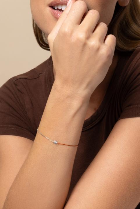Bracelet Double Lunova Or Blanc - Redline - 0++