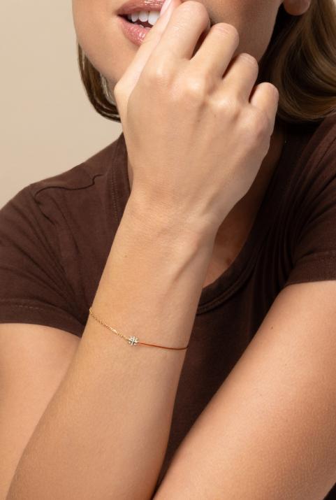 Bracelet Double Lunova Or Jaune - Redline - 0++