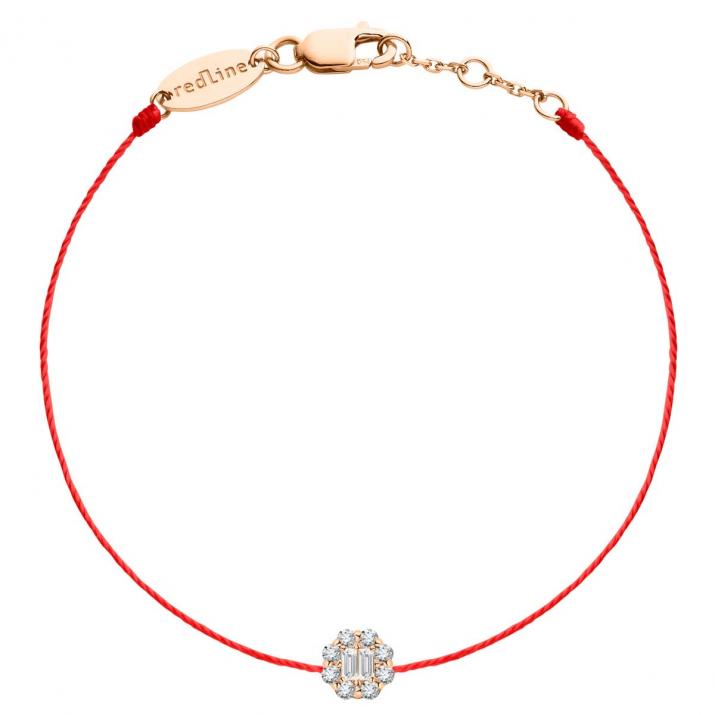 Bracelet Fil Melodie  Or Rose - Redline - 0++