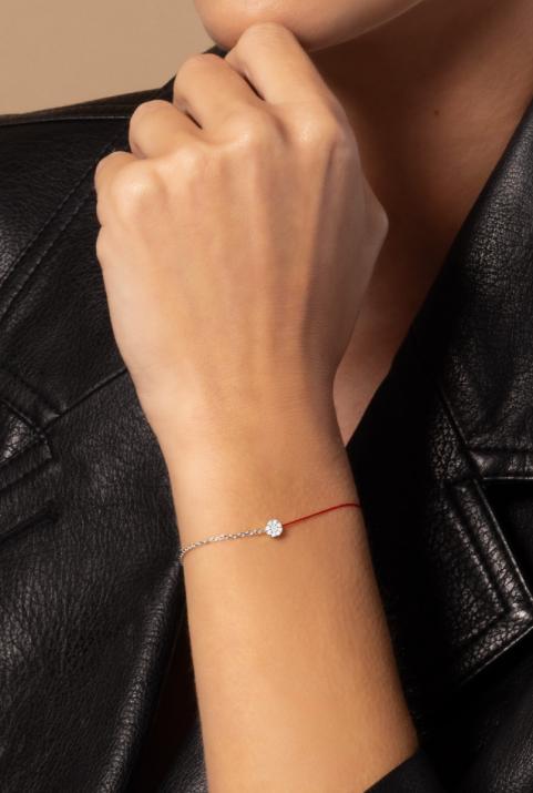 Bracelet Double Melody Or Blanc - Redline - 0++