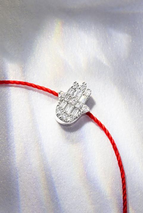 Bracelet Fil Manita Or Blanc - Redline - 0++