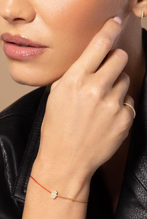 Bracelet Double Manita Or Jaune - Redline - 0++