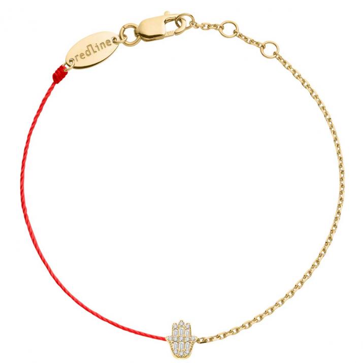 Bracelet Double Manita Or Jaune - Redline
