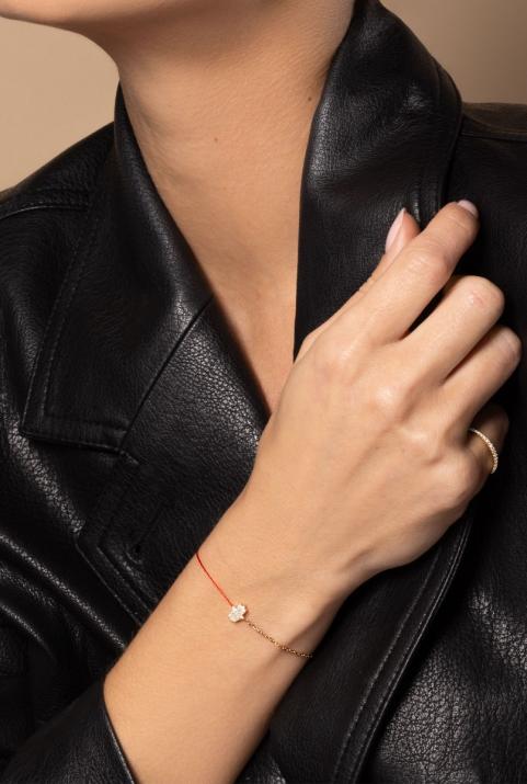 Bracelet Double Manita Or Rose - Redline - 0++