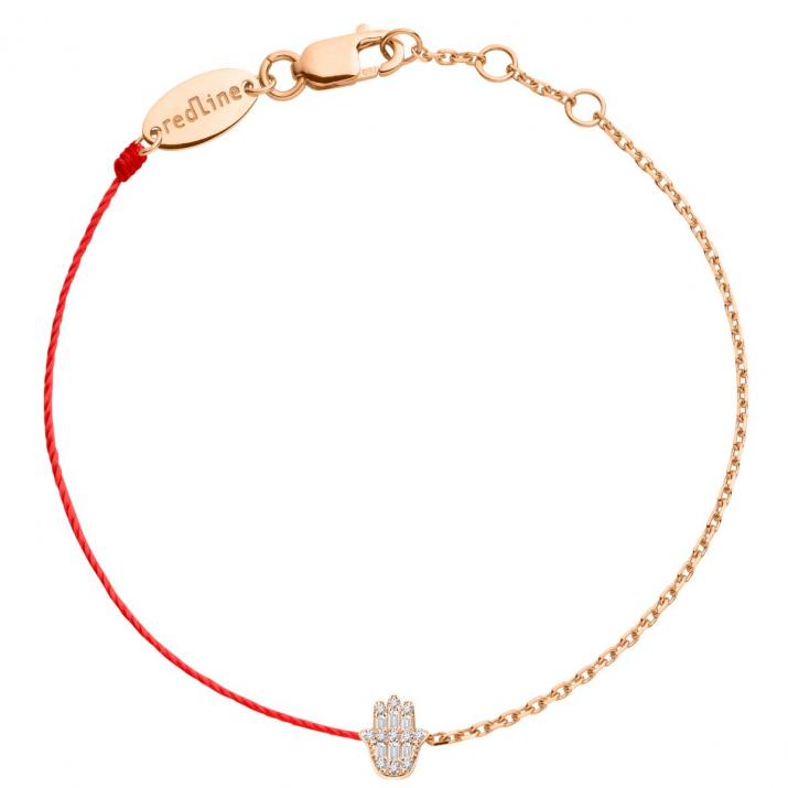Bracelet Double Manita Or Rose - Redline
