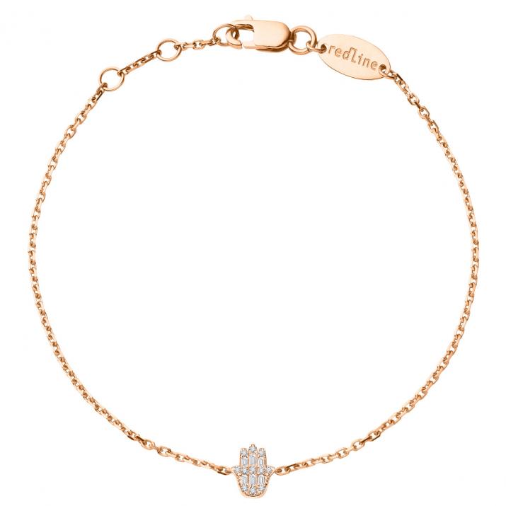 Bracelet chaîne Manita Or Rose - Redline - 0++