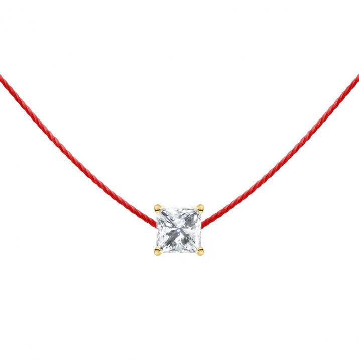 Collier Fil So Princesse Or Jaune - Redline