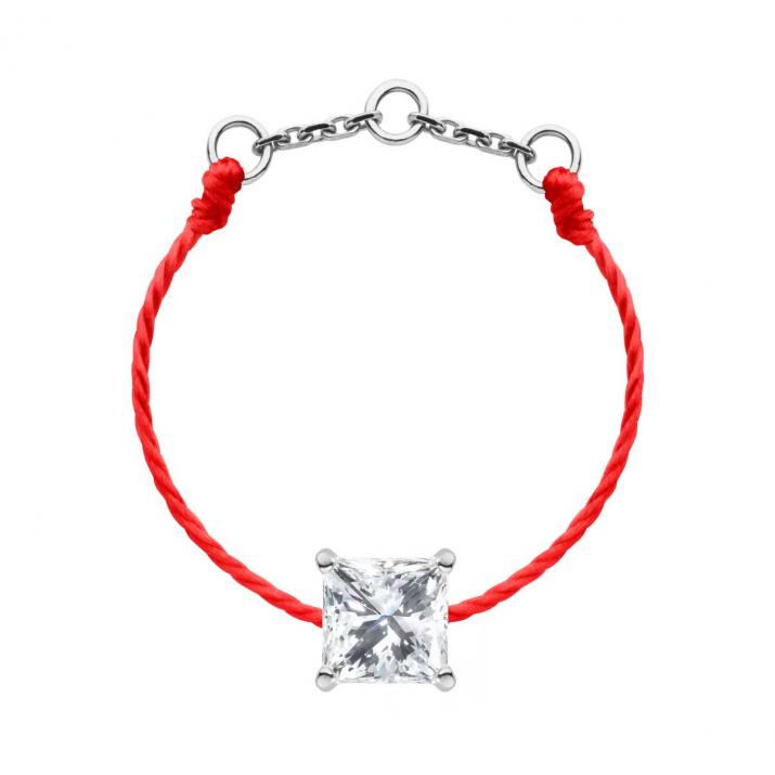 Bague Fil So Princesse Or Blanc - Redline