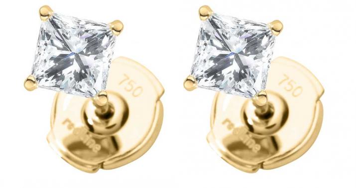 Boucle d'oreille So Pure Courtoise Or Jaune - Redline