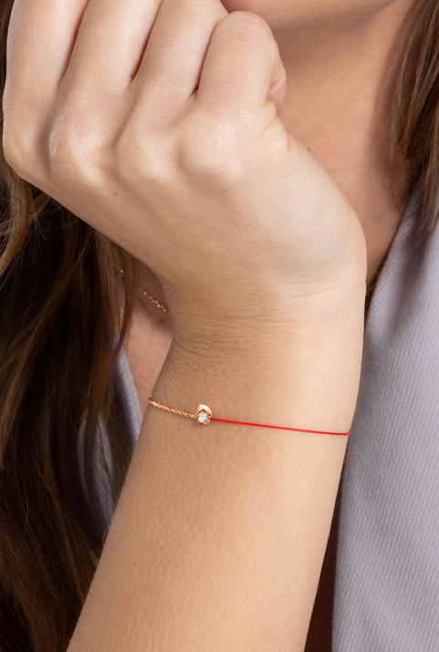 Bracelet Double Mini Horse Or Rose - Redline - 0++