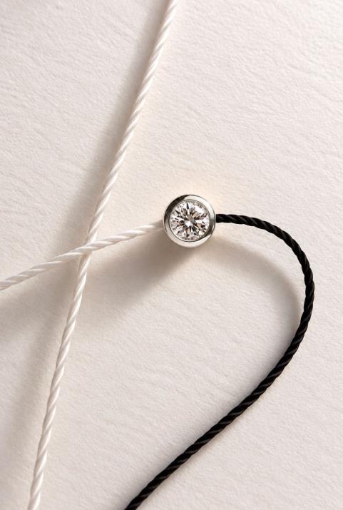 Bracelet Fil Pure bicolor Or Blanc - Redline - 0++