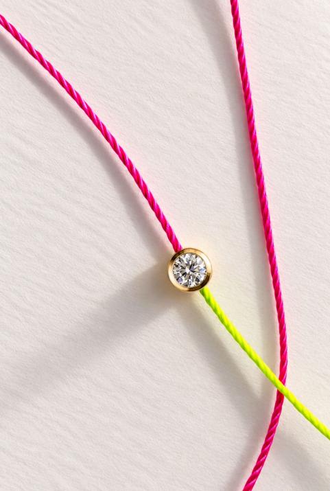 Bracelet Fil Pure bicolor Or Jaune - Redline - 0++