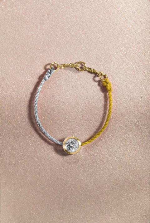 Bague Fil Pure bicolor Or Jaune - Redline - 0++