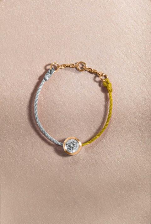Bague Fil Pure bicolor Or Rose - Redline - 0++