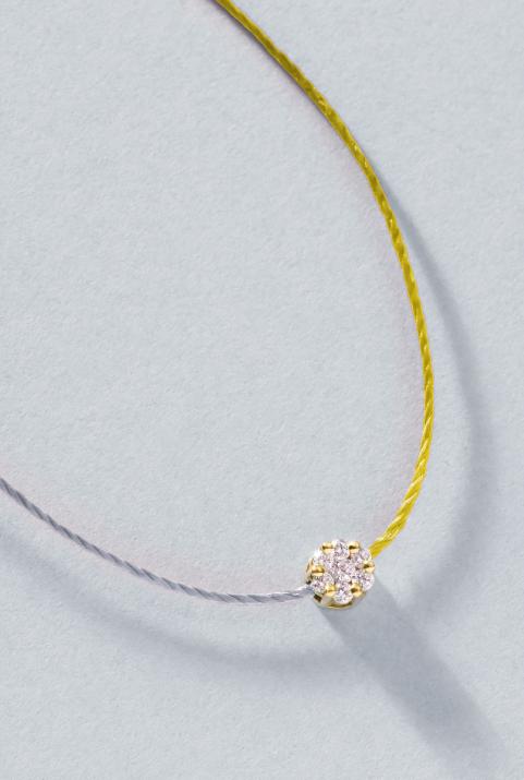 Bracelet Fil Illusion bicolor Or Jaune - Redline - 0++
