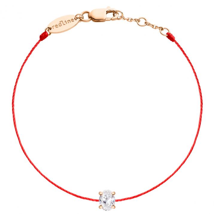 Bracelet Fil Sa Baronne Or Rose - Redline