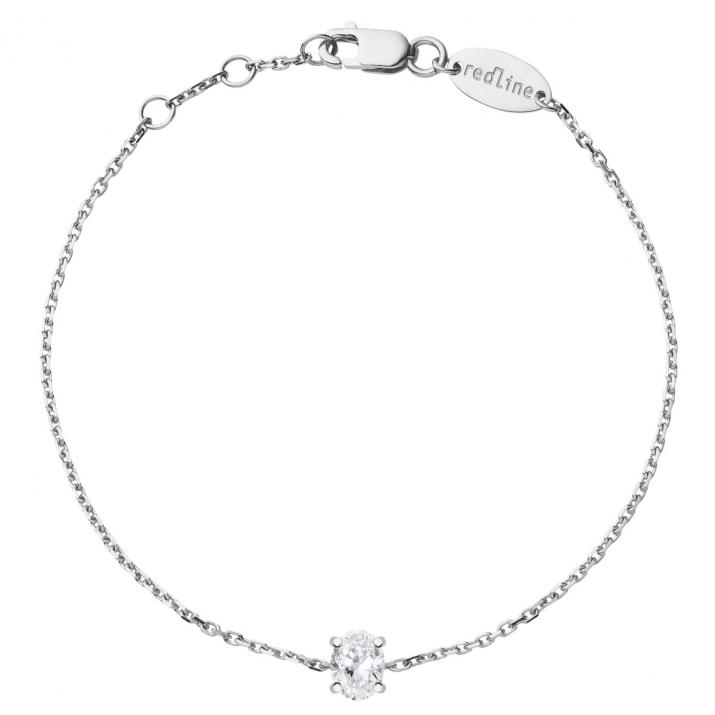 Bracelet Chaîne Sa Baronne Or Blanc - Redline