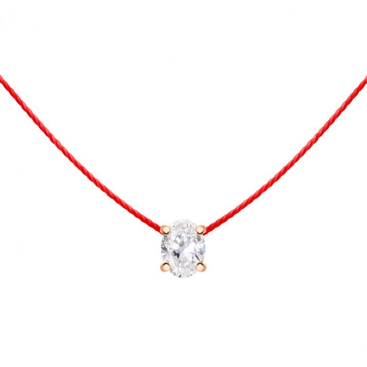 Collier Fil Sa Baronne Or Rose - Redline