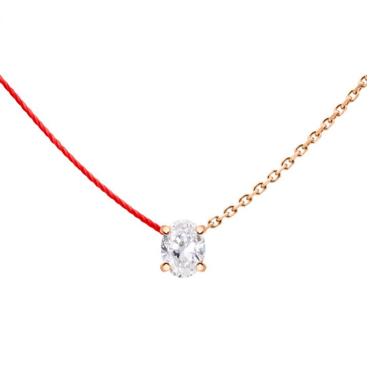 Collier Double Sa Baronne Or Rose - Redline
