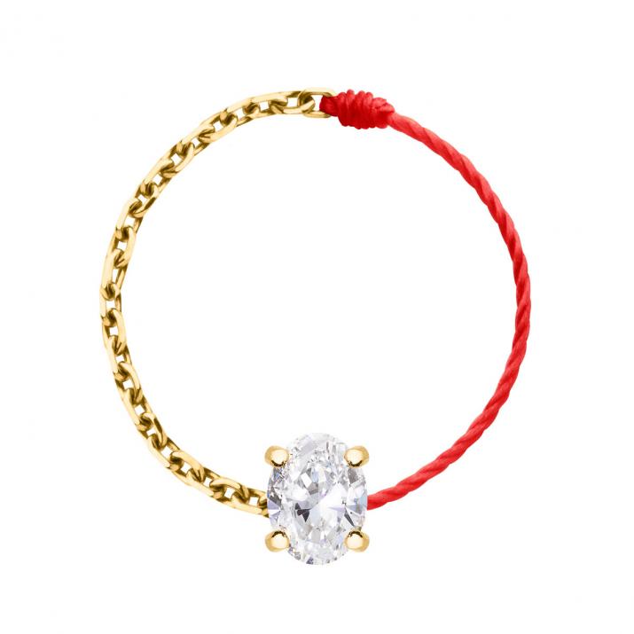 Bague Double Sa Baronne Or Jaune - Redline