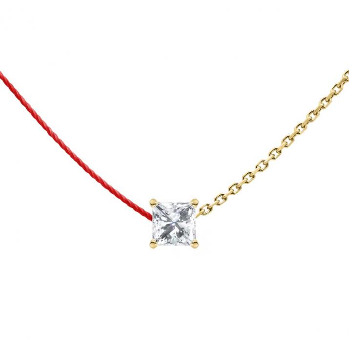 Collier Double So Princesse Or Jaune - Redline