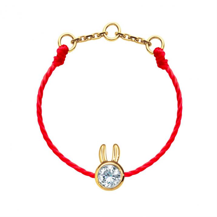 Bague Fil Mini Pure Rabbit Or Jaune - Redline